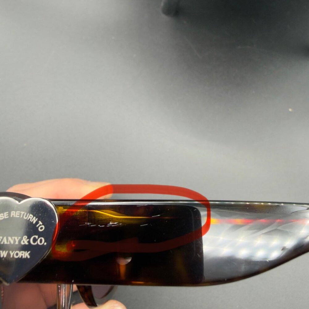 Tiffany & Co TF 4216 8015/3B Havana Brown Sunglasses Gradient 54 18 135 READ - Picture 5 of 15